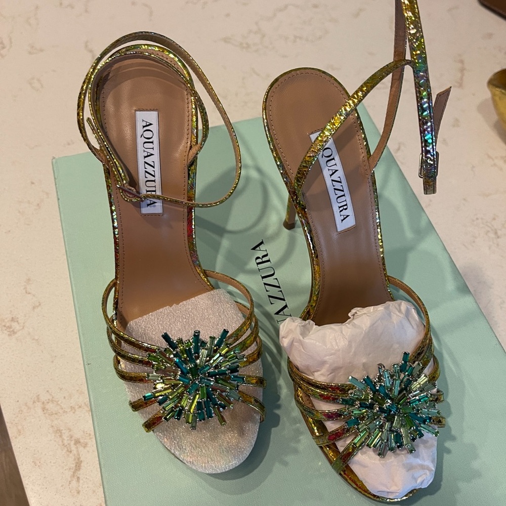 Aquazzura Stardust Sandal 105